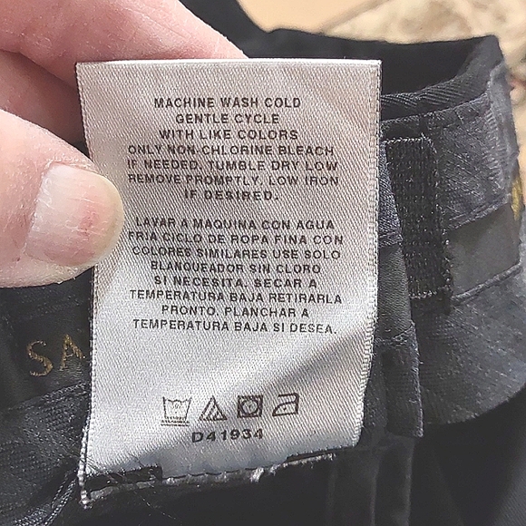 Savane Men's Dress Pants with cuff - Picture 6 of 9